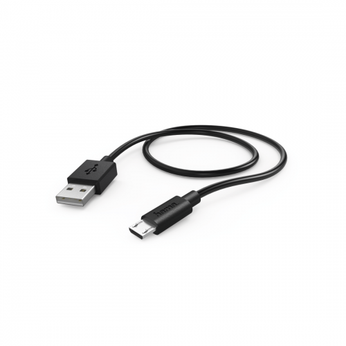 Cablu de date Hama 00178383, USB - Micro USB, 1m, Black