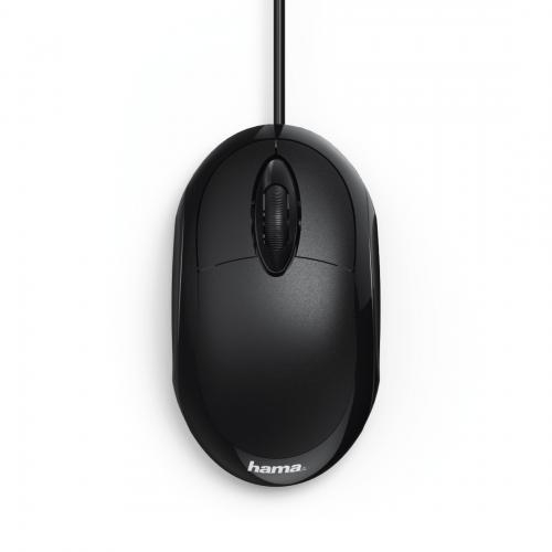 Mouse Optic Hama MC-100, USB, Black