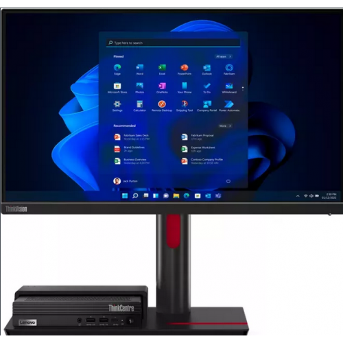 Monitor LED Lenovo ThinkCentre TIO Flex 27i, 27inch, 1920x1080, 4ms GTG, Black