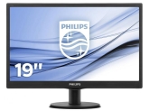 Monitor LED Philips 193V5LSB2/10, 18.5inch, 1366x768, 5ms, Black