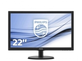 Monitor LED Philips 223V5LSB, 21.5inch, 1920x1080, 5ms, Black