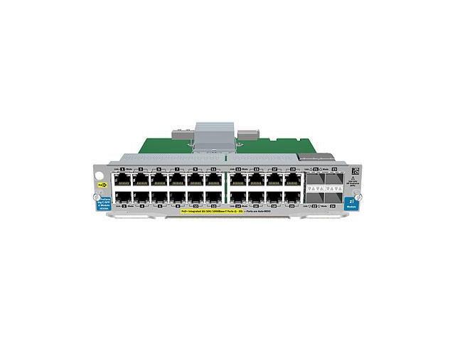 20-port Gig-T PoE+ / 4-port