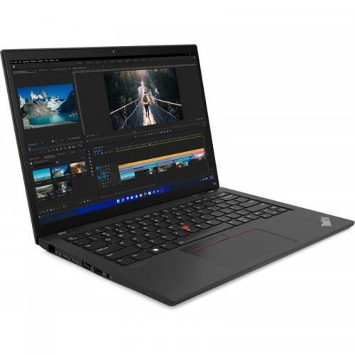 Laptop Lenovo ThinkPad T14 Gen 3, Intel Core i7-1260P, 14inch, RAM 16GB, SSD 512GB, Intel Iris Xe Graphics, Windows 11 Pro, Thunder Black