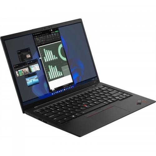 Laptop Lenovo ThinkPad X1 Carbon Gen 10, Intel Core i7-1260P, 14inch, RAM 32GB, SSD 1TB, Intel Iris Xe Graphics, Windows 11 Pro, Weave Black