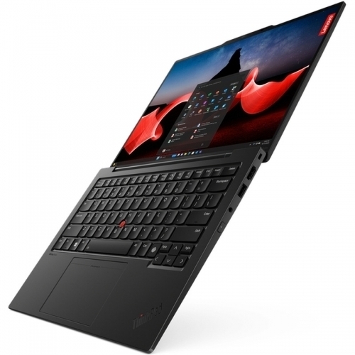 Laptop Lenovo ThinkPad X1 Carbon Gen 12, Intel Core Ultra 7 155U, 14inch Touch, RAM 32GB, SSD 2TB, Intel Graphics, Windows 11 Pro, Black, Paint