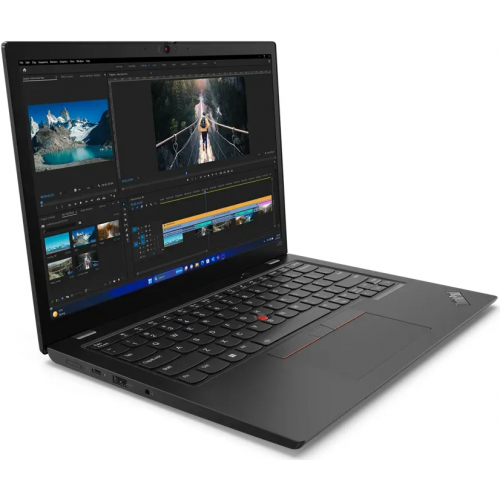 Laptop 2-in-1 Lenovo ThinkPad L13 Gen5, Intel Core Ultra 7 155U, 13.3inch Touch, RAM 16GB, SSD 512GB, Intel Graphics, Windows 11 Pro, Thunder Black