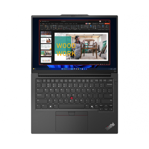 Laptop Lenovo ThinkPad E14 Gen 6, Intel Core Ultra 7 155H, 14inch, RAM 32GB, SSD 1TB, Intel Arc Graphics, Windows 11 Pro, Graphite Black