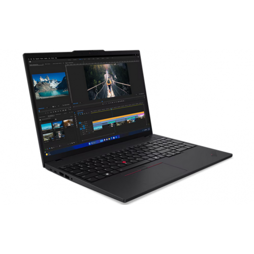 Laptop Lenovo ThinkPad T16 Gen 3, Intel Core Ultra 7 155U, 16inch, RAM 64GB, SSD 1TB, Intel Graphics, Windows 11 Pro, Black