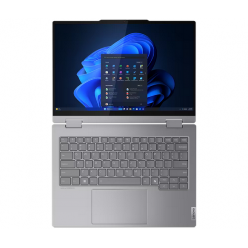 Laptop 2-in-1 Lenovo ThinkBook 14 G4 IML, Intel Core Ultra 7 155U, 14inch Touch, RAM 16GB, SSD 512GB, Intel Graphics, Windows 11 Pro, Luna Grey