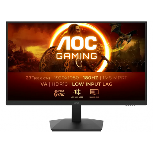 Monitor LED AOC 24G15N2, 23.8inch, 1920x1080, 4ms GTG, Black