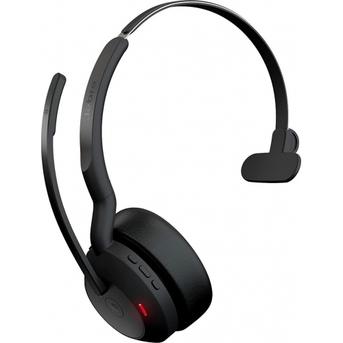 Casca cu microfon Jabra Evolve2 55 Mono Microsoft Teams, Bluetooth/USB-C, Black