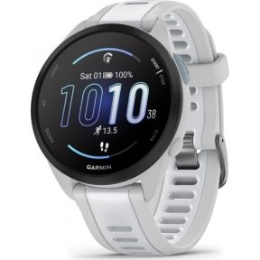 Smartwatch Garmin Forerunner 165, 1.2inch, Curea Silicon, Mist Grey-Whitestone