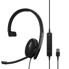 Casca cu microfon Sennheiser by Epos Adapt 130T USB II, USB-A, Black