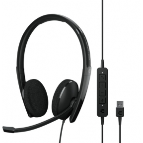 Casti cu microfon Sennheiser by Epos Adapt 160 USB II, USB-A, Black