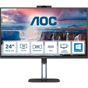 Monitor LED AOC 24V5CW/BK, 23.8inch, 1920x1080, 4ms GTG, Black