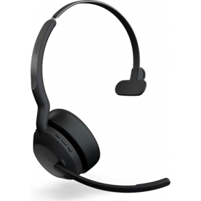 Casca cu microfon Jabra Evolve2 55 Mono Microsoft, Bluetooth/USB-A, Black