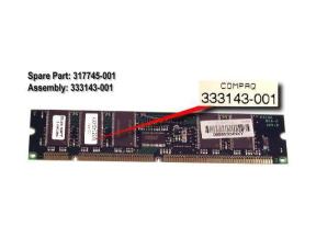 64MB DIMM (SDRAM, Reg 100 MHz)