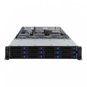 Server Gigabyte R281-Z94 VB00, No CPU, No RAM, No HDD, No RAID, PSU 2x 2000W, No OS