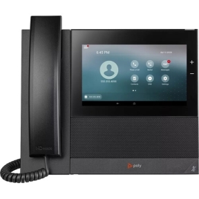 Telefon IP Poly by HP CCX 600, Open SIP, 24 Linii, PoE, Black