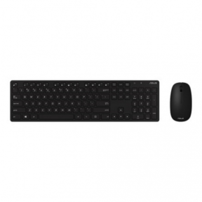 Kit Wireless Tastatura ASUS W5000, USB Wireless, Black + Mouse Optic, USB Wireless, Black