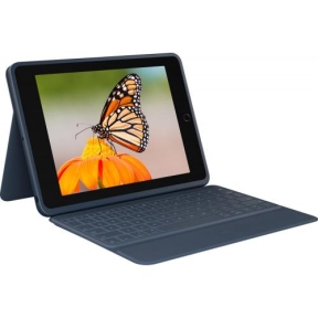 Husa/Stand Logitech Rugged Combo 3 pentru iPad 10.2inch (7th and 8th gen), Blue