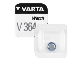 Baterie buton oxid de argint V364/SR60 AG1 1,55V 17mAh Varta -dimensiuni: 6.8 x 2.15mm - HCT012-007