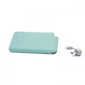 Baterie portabila Hame T6, 8000mAh, 1x USB, Ice Green