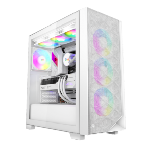 Carcasa PcCOOLER C3D510 ARGB WH, Fara sursa