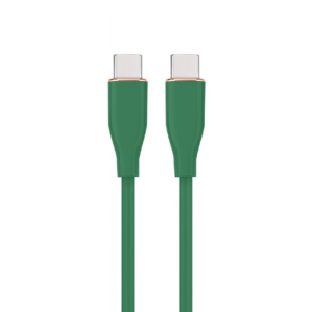 Cablu de date Gembird CC-USB2S-CMCM-1.5M-G, USB-C male - USB-C male, 1.5m, Green