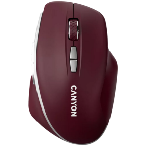 Mouse Optic Canyon MW-21, USB Wireless, Burgundy Red