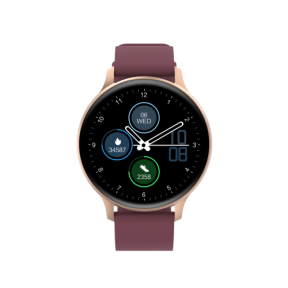 Smartwatch Canyon SW-68 Badian, 1.28inch, Curea Silicon, Red