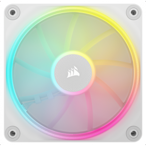 Ventilator Corsair iCUE LINK LX120 RGB White, 120mm