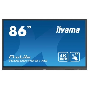 Display Interactiv Iiyama TE9804MIS-B1AG, 98inch, 3840x2160pixeli, iiWare 9.0, Black