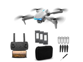 Dron E99 Pro | Zestaw dron + 3 baterie + pokrowiec | 1800mAh