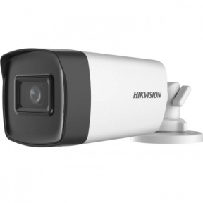 Camera Turbo HD Bullet Hikvision Turbo DS-2CE17H0T-IT3F3C, 5MP, Lentila 3.6mm, IR 40m
