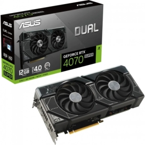 Placa video ASUS nVidia GeForce RTX 4070 SUPER DUAL 12GB, GDDR6X, 192bit