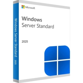 Microsoft Windows Server Standard 2025, 64bit, Engleza, 1pk DSP OEI DVD, 16 Core