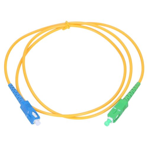 Patchcord Extralink EX.12448, SC/APC - SC/UPC, 5m, Yellow