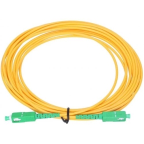 Patchcord Extralink EX.9113 SC/APC to SC/APC, 0.5m, Yellow