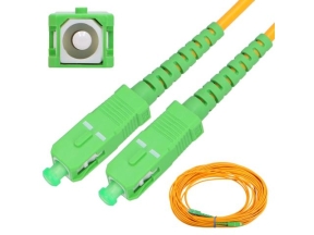 Extralink SC/APC-SC/APC 30m | Patchcord | Jednomodowy, Simplex, 3mm, 30m