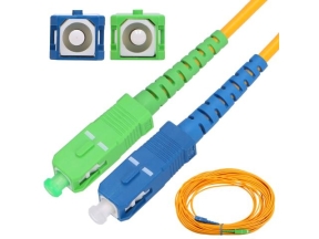 Extralink SC/UPC-SC/APC | Patchcord | Jednomodowy, Simplex, 3mm, 2m