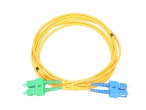 Extralink SC/UPC-SC/APC | Patchcord | PVC, Jednomodowy, Duplex, G652D, 3mm, 5m