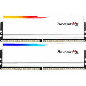 Kit Memorie G.Skill Ripjaws M5 RGB  Intel XMP 3.0 RGB LED, 32GB, DDR5-6000MHz, CL36, Dual Channel