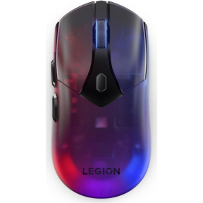 Mouse Optic Lenovo Legion M410, RGB LED, USB-A/USB Wireless, Black-Transparent