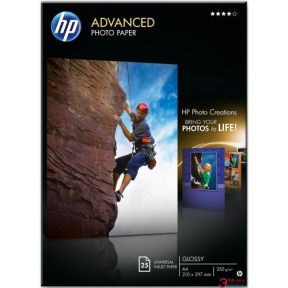 HP Advanced Glossy Photo Paper-25sht/A4/210x297mm