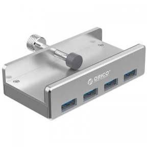 Hub USB Orico MH4PU, 4x USB 3.2 Gen 1, Silver