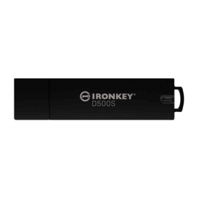 Stick Memorie Kingston IRONKEY D500S, 16GB, USB 3.2 Gen 1, Black