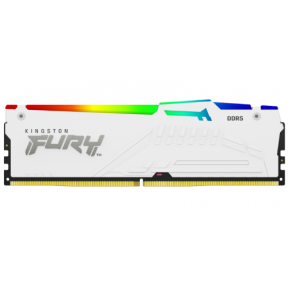 32GB DDR5 6000MT/S CL30 DIMM/FURY BEAST WHITE RGB XMP
