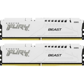 32GB DDR5 6400MT/S CL32 DIMM/KIT OF 2 FURY BEAST WHITE EXPO