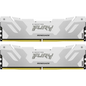 Kit Memorie Kingston FURY Renegade White Intel XMP 3.0, 32GB, DDR5-8000MHz, CL38, Dual Channel